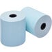 Point Plus 3 1/8" x 230' Blue Phenol- and BPA Free Thermal Cash Register POS Paper Roll Tape - 50/Case Main Thumbnail 3