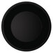 A close-up of a black GET Elegance wide rim plate.