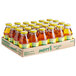 A white box of 24 Mott's apple juice bottles.