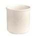 Hall China by Steelite International HL3020AWHA Ivory (American White) 2 Qt. Bain Marie Jar - 6/Case Main Thumbnail 1