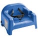 Carlisle Blue Polypropylene Booster Seat with Safety Strap Main Thumbnail 2