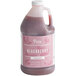 A half gallon jug of Pure Craft Beverages Blackberry Lemonade concentrate with a pink label.
