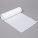 A roll of Lavex white plastic janitorial can liners.