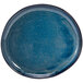 Front of the House Artefact 7 1/2" Indigo Round Porcelain Plate - 12/Case Main Thumbnail 1