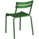 Lancaster Table & Seating Green Powder Coated Aluminum Outdoor Side Chair Main Thumbnail 4