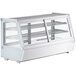 Avantco BCSS-48-HC 48" White Self-Serve Refrigerated Countertop Bakery Display Case with LED Lighting Main Thumbnail 2