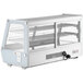Avantco BCSS-48-HC 48" White Self-Serve Refrigerated Countertop Bakery Display Case with LED Lighting Main Thumbnail 3