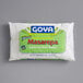 A package of Goya white corn masarepa on a white background.