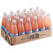 A cardboard box of 24 Polar Pink Grapefruit juice bottles.