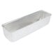 A silver rectangular Vollrath Wear-Ever aluminum bread loaf pan.