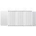 Regency 18" x 36" x 34" NSF Chrome 3-Shelf Kit with Removable Plastic Shelf Main Thumbnail 3
