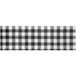 Black Gingham Self-Adhering Paper Napkin Band - 20000/Case Main Thumbnail 2