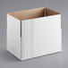 A white Lavex cardboard shipping box with brown lettering.