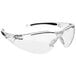 Honeywell Uvex A800 clear safety glasses with clear rims.