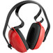 Howard Leight by Honeywell red and black ear muffs.