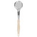 Vollrath 6433335 Jacob's Pride 3 oz. Ivory Solid Round Spoodle® Portion Spoon Main Thumbnail 2