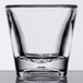 GET SW-1425-1-CL 1 oz. Customizable SAN Plastic Shot Glass - 24/Case