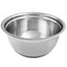 Choice 13 Qt. Stainless Steel Mixing Bowl with Silicone Bottom Main Thumbnail 2