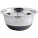 Choice .75 Qt. Stainless Steel Mixing Bowl with Silicone Bottom Main Thumbnail 2