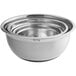 Choice Stainless Steel Standard Mixing Bowl Set with Silicone Bottom - 3/Set Main Thumbnail 3