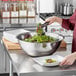 Choice 16 Qt. Standard Stainless Steel Mixing Bowl Main Thumbnail 1