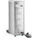 An Avantco stainless steel hot water dispenser with a black cord.