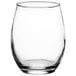 An Acopa clear glass wine glass.