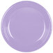 Creative Converting 28193031 10" Luscious Lavender Purple Plastic Plate - 240/Case Main Thumbnail 2