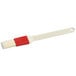 A W Natural Bristle Pastry / Basting Brush with a red plastic handle.