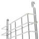 A metal rack with Metro chrome tray slides attached.