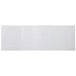 A brown rectangular paper napkin band with black lines on a white background.