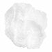Choice 21" White Pleated Disposable Polypropylene Bouffant Cap - 100/Pack