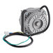 An Avantco condenser fan motor with wires and a wire harness.