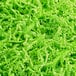 Lime green Spring-Fill Crinkle Cut paper shred.