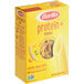 A yellow box of Barilla Protein+ Penne Pasta.