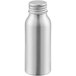 A 60 mL silver aluminum bottle with a lid.