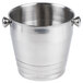 8 1/4" Heavy Weight Stainless Steel Wine / Champagne Bucket - 4 Qt. Main Thumbnail 1