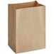 A bundle of brown paper barrel sacks.