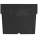 A black rectangular Quantum Divider for 784QSB101 Hanging Bin with white text.