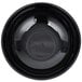 Cambro RSB15CW110 11.2 Qt. Black Camwear Round Ribbed Bowl Main Thumbnail 5
