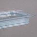 Cambro 30CWGL135 Camwear 1/3 Size Clear Polycarbonate GripLid Main Thumbnail 5