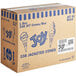 A box of 338 JOY jacketed cake cones with blue and white graphics and writing.