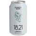 A white 18.21 Bitters ginger beer can.