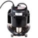 A black and silver Bar Maid submersible pump with a wire and hose attached.
