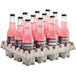 A case of 24 Jones Watermelon Soda bottles with pink liquid on a white background.