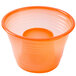 Fineline Quenchers 4112-ORG Blaster Bomb Shot Cups / Power Bombs Neon Orange - 500/Case Main Thumbnail 2