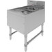 Advance Tabco Prestige Series PRCS-25-18 Underbar Hand Sink with Glass Rinser and Dipper Well - 25" x 18" Main Thumbnail 1