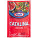 A red and white Kraft Catalina dressing packet.