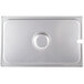 Choice Full Size Stainless Steel Slotted Steam Table / Hotel Pan Cover Main Thumbnail 8