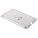 Choice Full Size Stainless Steel Slotted Steam Table / Hotel Pan Cover Main Thumbnail 5